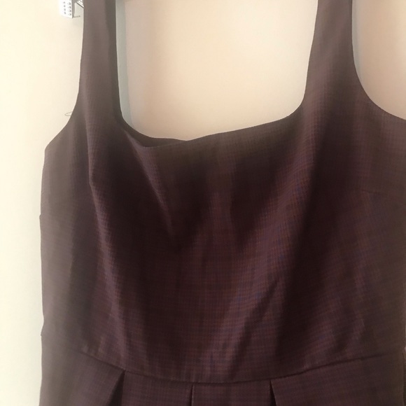 Sunday best Tacha checked dress size 4 in excellent condition pleated no sleeves - Picture 3 of 7